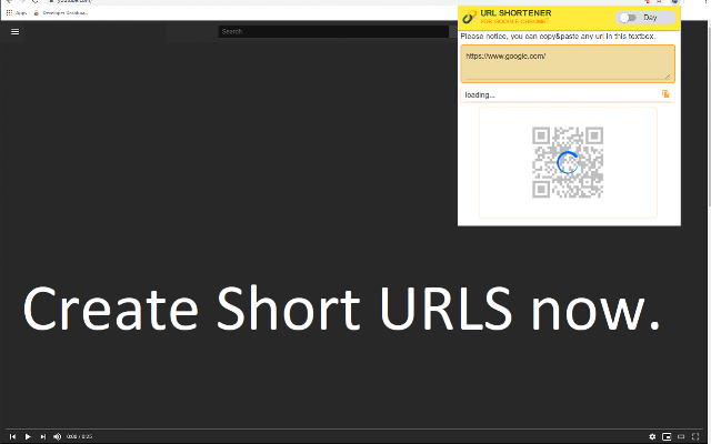 Screenshot 1 of Url Shortener for Google Chrome™