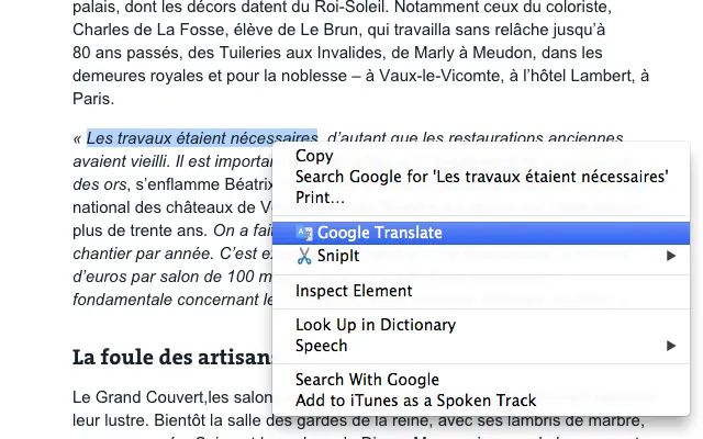 Screenshot 2 of Google Translate