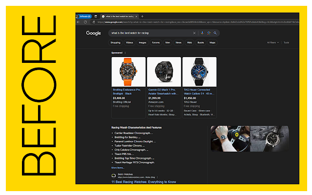 Screenshot 1 of Google UDM=14