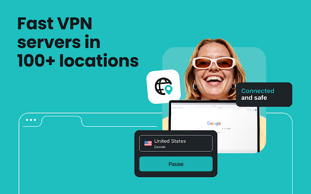 Screenshot 2 of Surfshark Chrome VPN extension — fast, private, and free to start