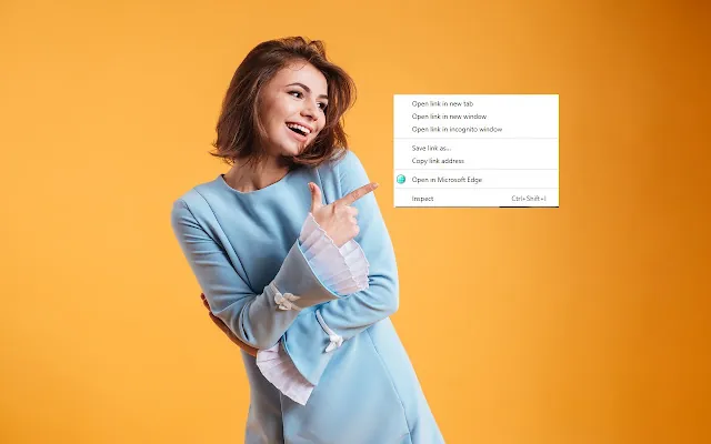 Screenshot 1 of Open in Microsoft Edge
