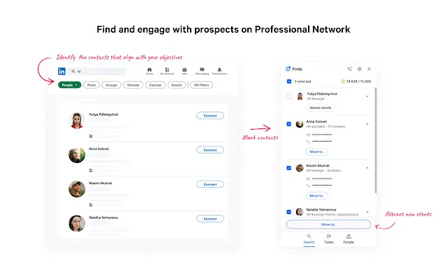 Screenshot 1 of Findy: Email Search and Outreach by Reply