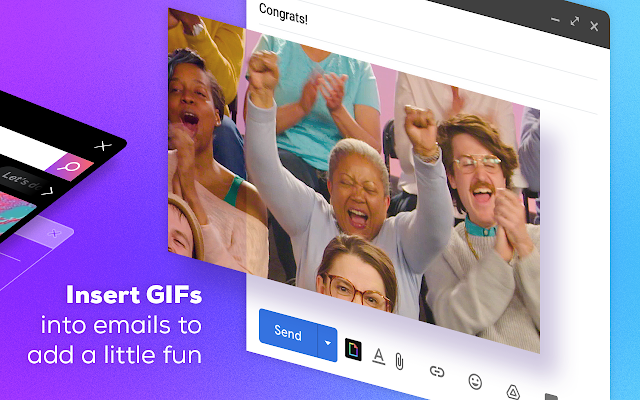 Screenshot 2 of GIPHY for Gmail