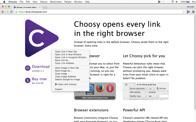 Screenshot 1 of Choosy
