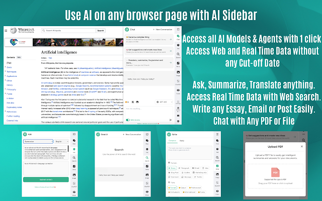 Screenshot 1 of Chat with all AI models (Gemini, Claude, DeepSeek…) & AI Agents | AITOPIA