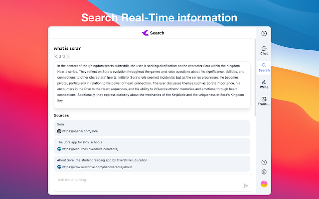 Screenshot 2 of TinaMind - The most powerful AI Assistant!