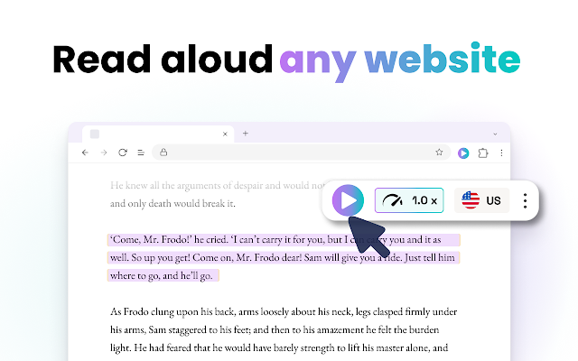 Screenshot 1 of Read Out Loud