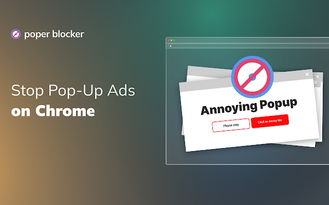 Screenshot 1 of Pop up blocker for Chrome™ - Poper Blocker