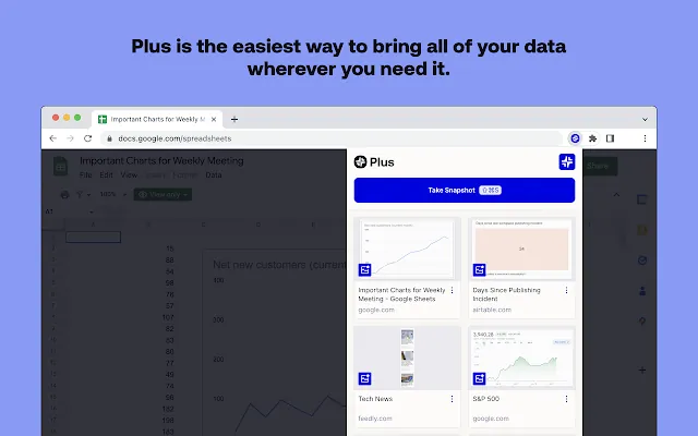 Screenshot 2 of Plus: Live screenshots of any app or website