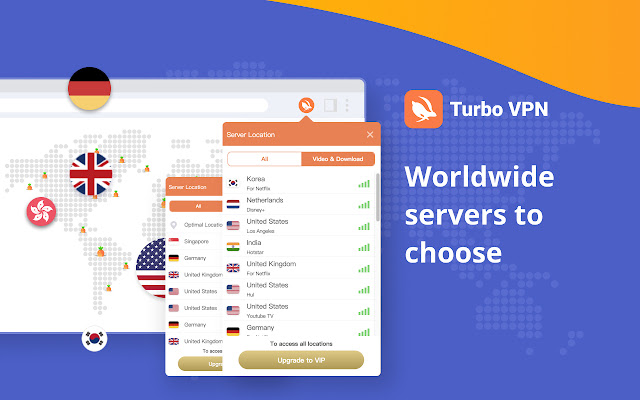 Screenshot 2 of Turbo VPN - Secure Free VPN Proxy