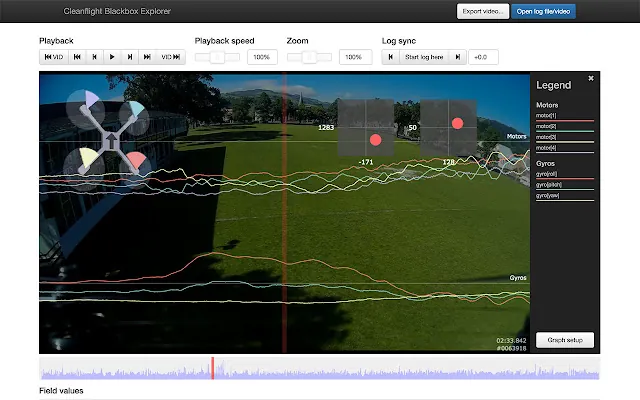 Screenshot 1 of Cleanflight - Blackbox Explorer