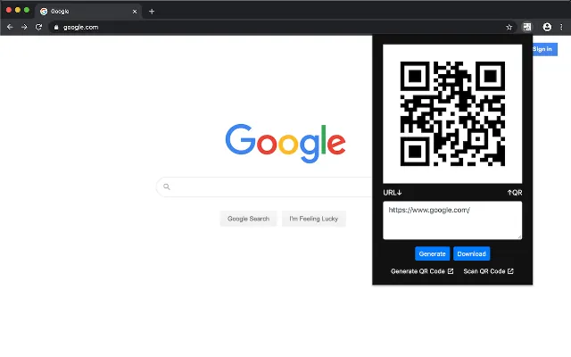 Screenshot 1 of QR Code
