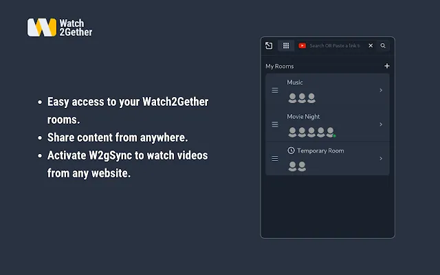 Screenshot 1 of Watch2Gether