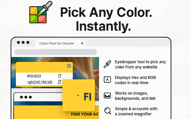 Screenshot 1 of Color Picker for Chrome™