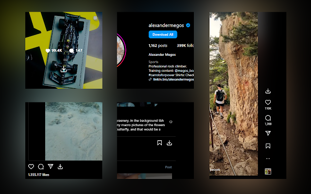 Screenshot 1 of Turbo Downloader for Instagram