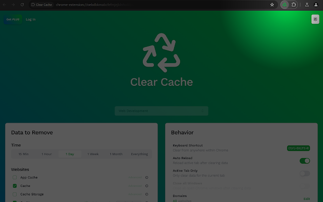 Screenshot 1 of Clear Cache