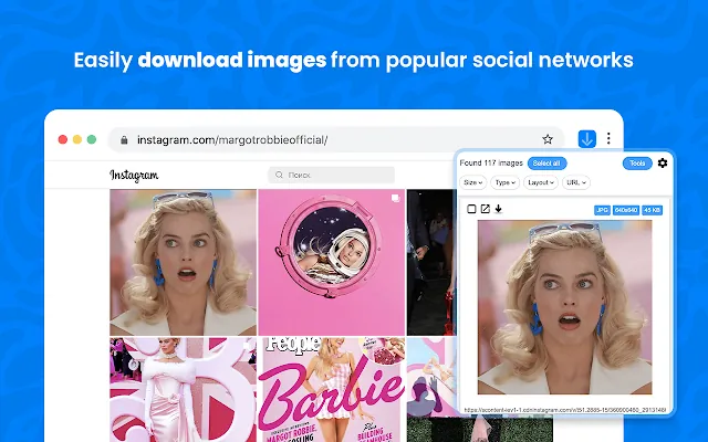 Screenshot 1 of Image Downloader - Save pictures