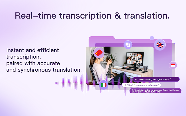 Screenshot 1 of ViiTor Translate - AI Translation & Real-Time Bilingual Subtitles & Free