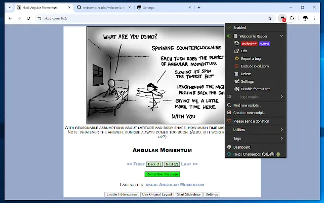 Screenshot 1 of Tampermonkey