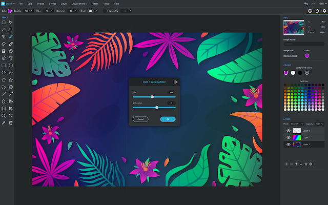 Screenshot 2 of Sumopaint - Online Image Editor