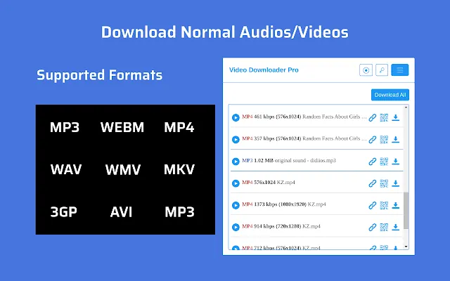 Screenshot 1 of Video Downloader Pro