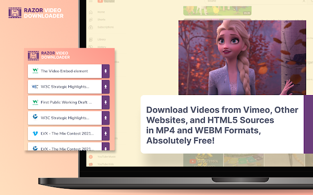 Screenshot 1 of RazorWave Video Downloader