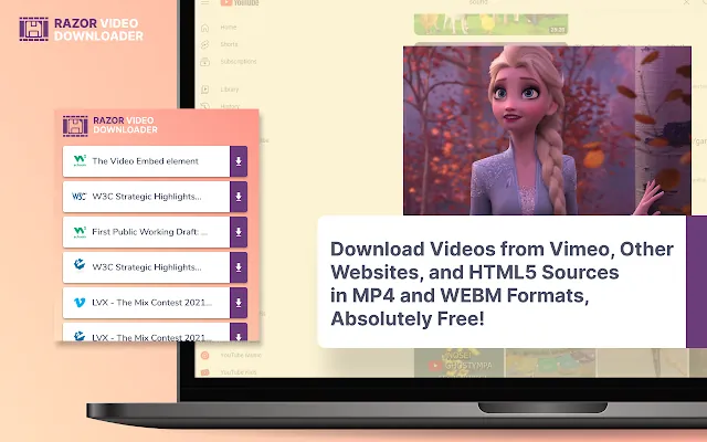 Screenshot 1 of RazorWave Video Downloader