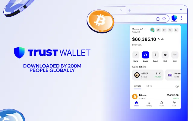 Screenshot 1 of Trust Wallet