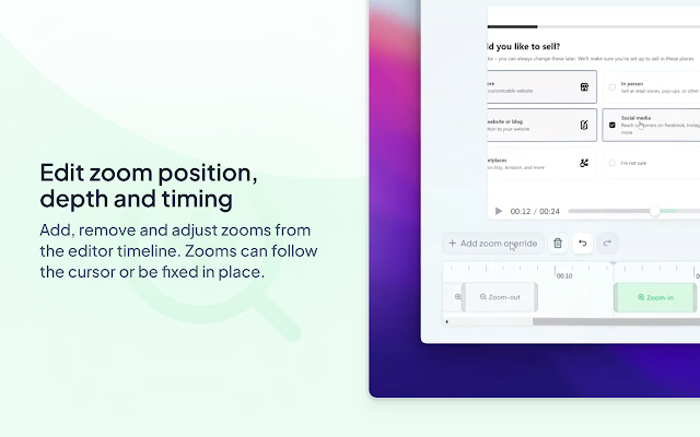 Screenshot 2 of Cursorful - Screen Recorder with Auto Zoom