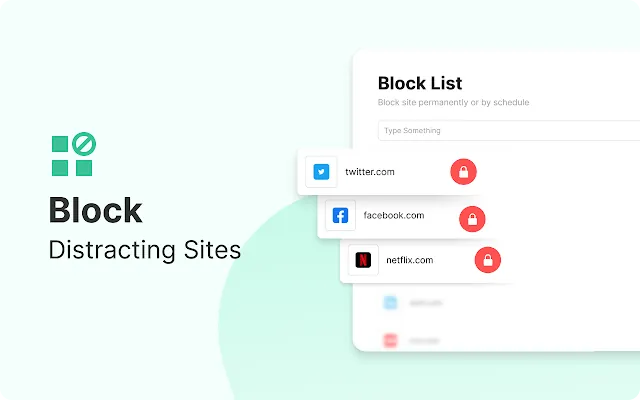 Screenshot 1 of BlockSite Block Websites & Stay Focused