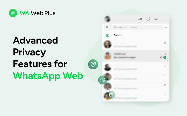 Screenshot 2 of WA Web Plus by Elbruz Technologies
