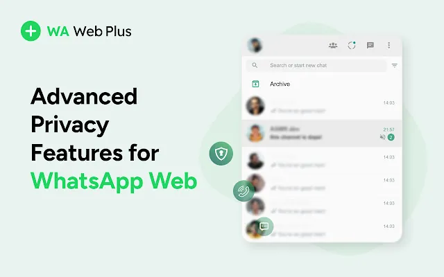 Screenshot 2 of WA Web Plus by Elbruz Technologies