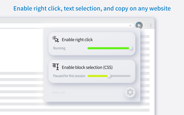 Screenshot 1 of Ultimate Enable Right Click ─ Allow Copy