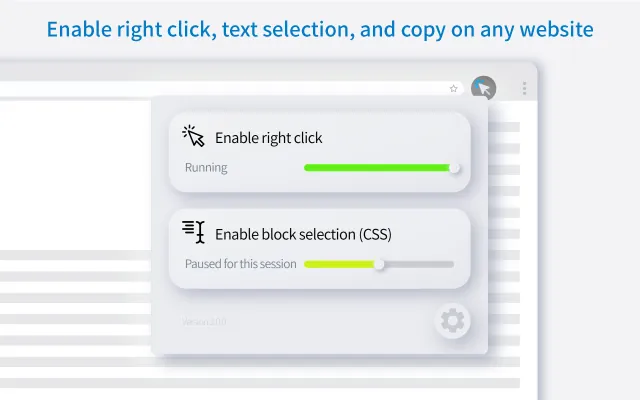 Screenshot 1 of Ultimate Enable Right Click ─ Allow Copy