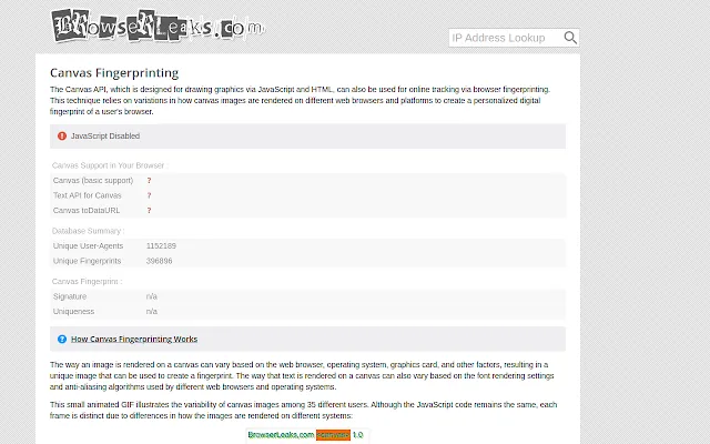 Screenshot 1 of Fingerprint Spoofer