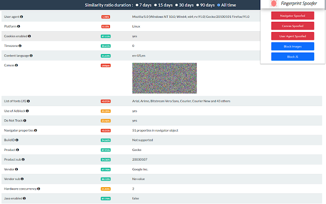 Screenshot 2 of Fingerprint Spoofer