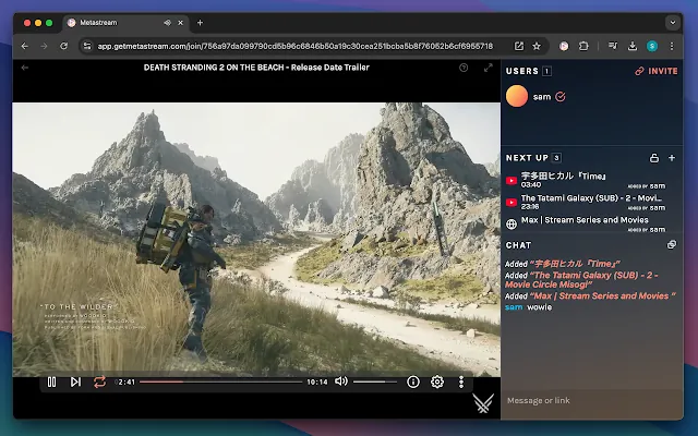 Screenshot 1 of Metastream Remote