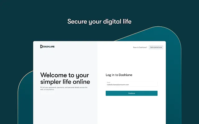 Screenshot 1 of Dashlane — Password Manager