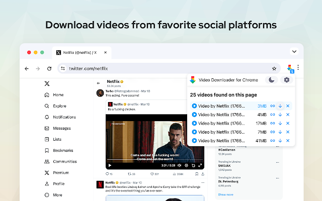 Screenshot 1 of Video Downloader