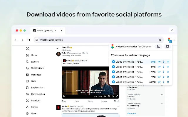 Screenshot 1 of Video Downloader
