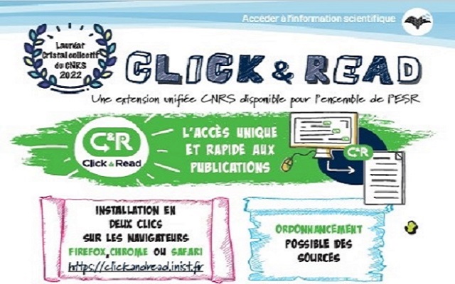 Screenshot 1 of Click and Read CNRS