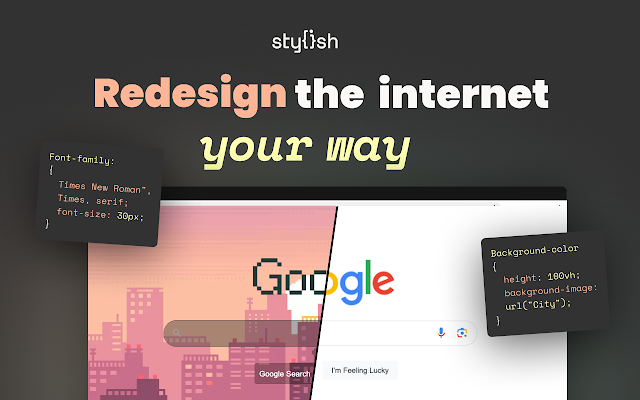 Screenshot 1 of Stylish - Custom themes for any website