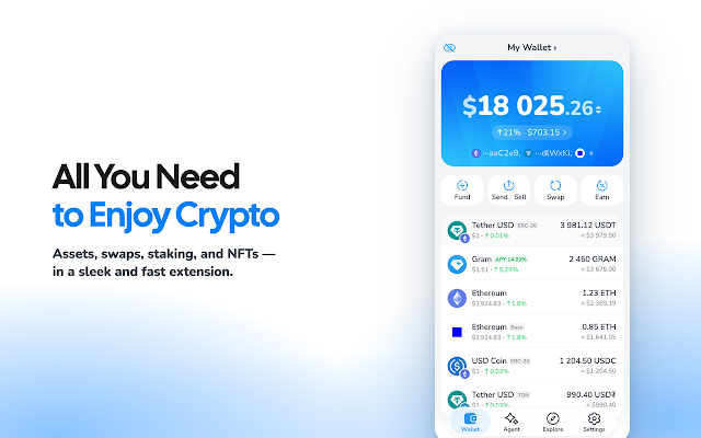 Screenshot 1 of My Wallet • Crypto & Web3