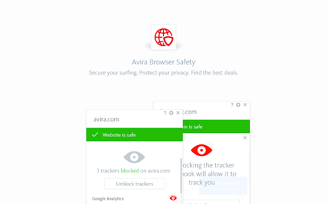 Screenshot 1 of Avira Browser Safety