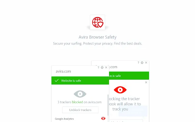Screenshot 1 of Avira Browser Safety