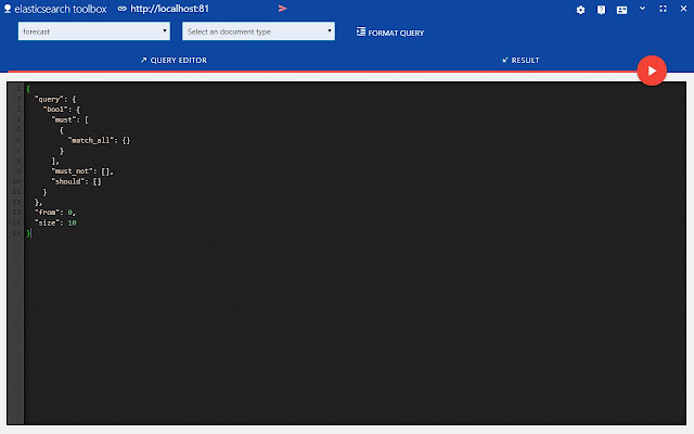 Screenshot 1 of ElasticSearch Toolbox