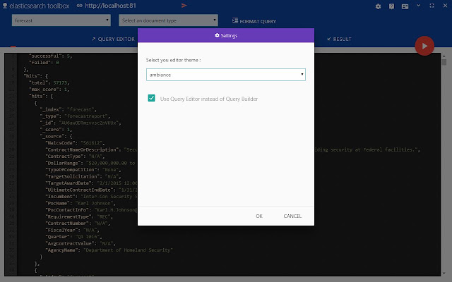 Screenshot 2 of ElasticSearch Toolbox
