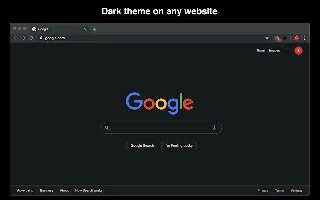 Screenshot 1 of Dark Mode