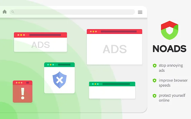 Screenshot 1 of Ad block & Adblocker - No Ads extension