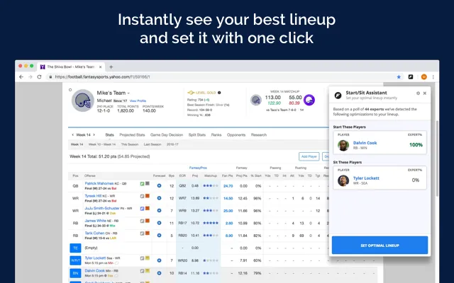 Screenshot 2 of FantasyPros: Win your Fantasy League